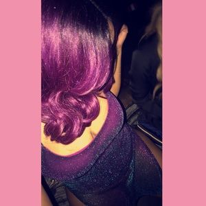 Shimmery See-Through Dress!!